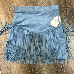 Altered state fringe skirt